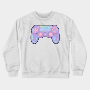 Holographic Gamepad Crewneck Sweatshirt
